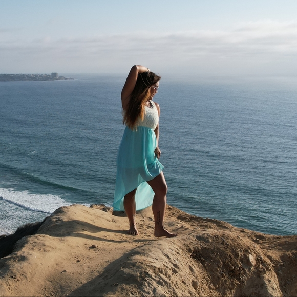 Flowy hippie boho dress - Picture 3 of 13